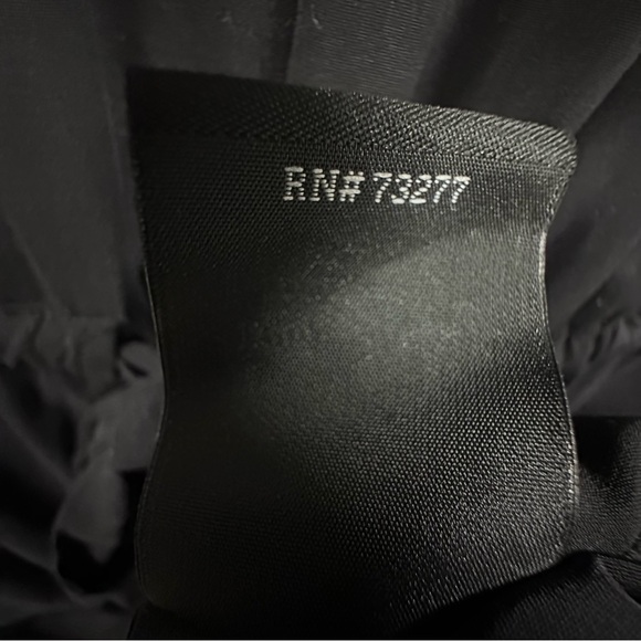 Rock & Republic Black Short Sleeve V Neck Tie Waist Button Up Shirt Dress XS - Picture 8 of 9